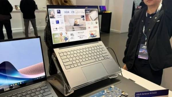 ASUS представила тонкий ноутбук ZenBook 14 OLED на чипе Intel Core Ultra с автономностью более чем на 15 часов