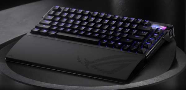 ASUS представила клавиатуру ROG Azoth Extreme с сенсорным OLED-экраном – Портал статей