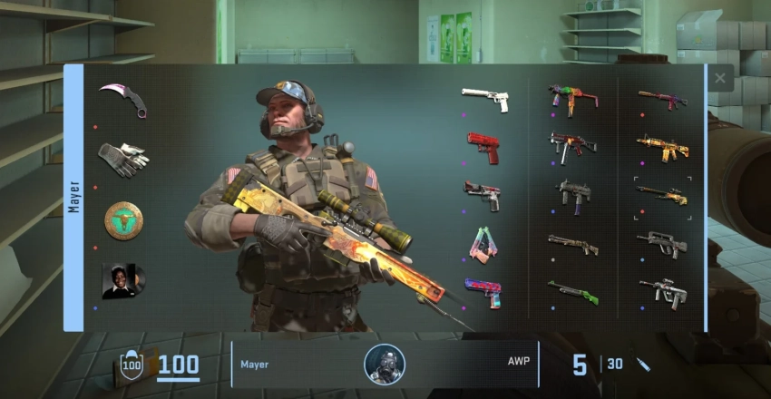 Valve обновила звуки гранат и добавила просмотр инвентаря в Counter-Strike 2